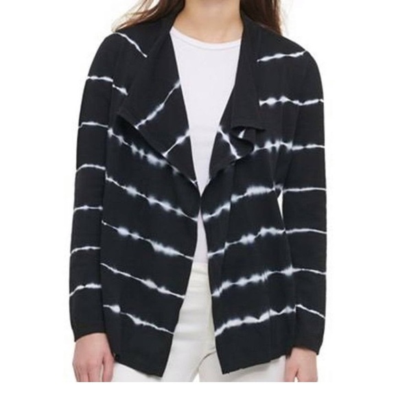Calvin Klein Sweaters - Calvin Klein tie dye striped cardigan